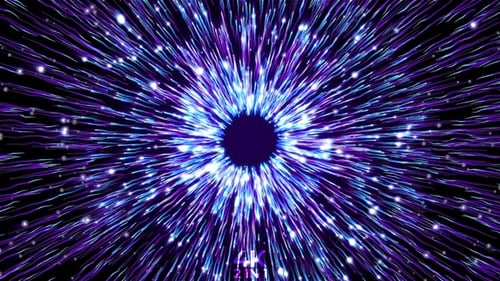 Hypnotic Particles Blue