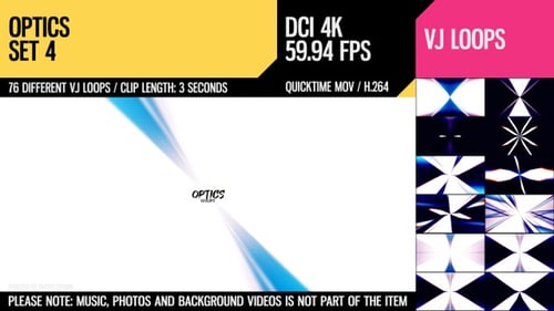 Abstract Geometric Light Streak Tunnel Transition