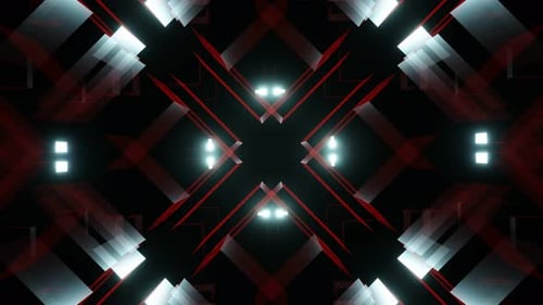 VJ Loops Abstract Flashing Disco Lights