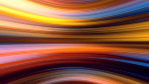 Abstract Fluid Colorful Lines Flowing Motion Background