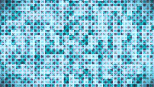 Digital Geometric Grid Loop Background Animation