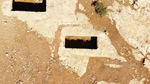Top View Tombs In Dara City