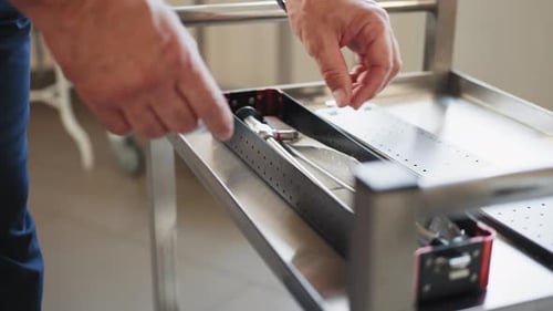 Arranging Medical Instruments on Surgical Tray