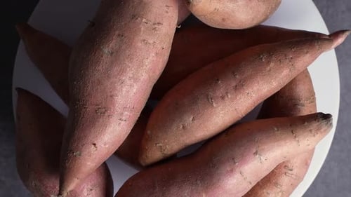 Raw Sweet Potatoes 53
