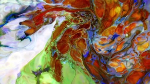 Psychedelischer galaktischer Farbtextur-Hintergrund