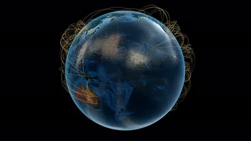 Network Over Realistic Earth Rotation Seamless Loop