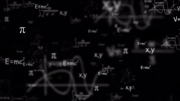 Math Loop, Overlays Motion Graphics ft. maths & zodiac - Envato