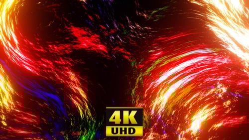 Vibrant Glowing Fluid Energy Abstract Motion Background