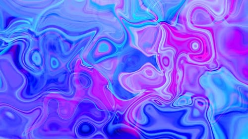 Vibrant Fluid Abstract Liquid Color Flow Background Animation