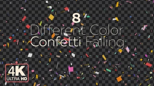 Dynamic Falling Confetti for Festive Celebrations