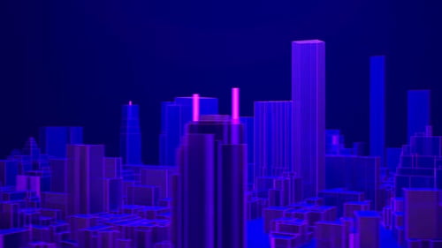 Fly Around Metaverse City