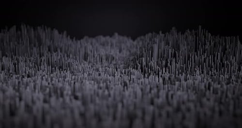 Abstract 3D Geometric Bars Moving Background Loop
