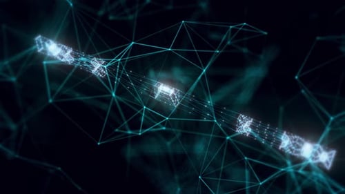 Building Level Hologram Close Up Hd