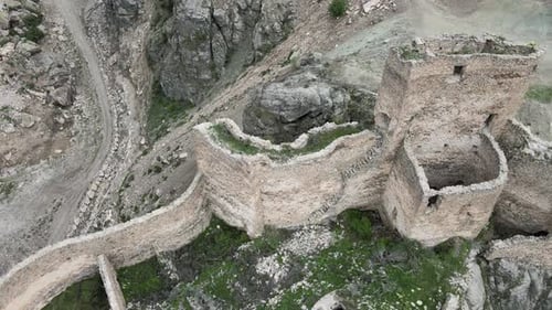 castle ruins ancient historic