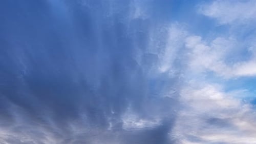 Wolken, Zeitraffer, epischer goldener Himmel, Sonnenuntergang