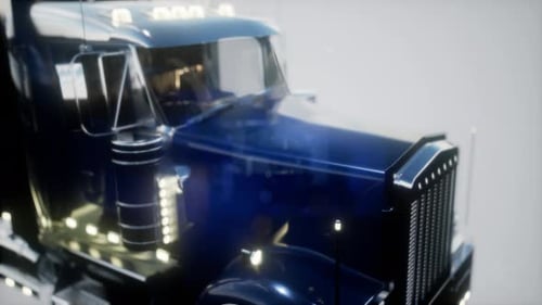 Bright American Lorry Track in Studio