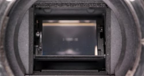 Digital Camera sensor close up
