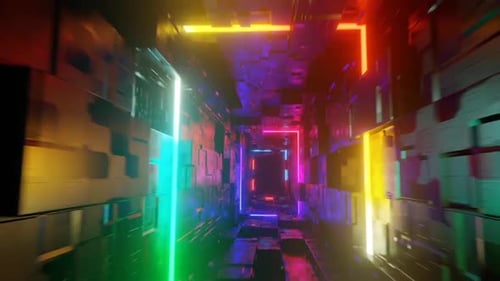 Neon Frames Tunnel 02