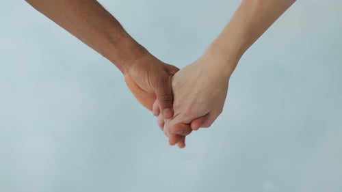 Holding Hands Together for Support and Connection