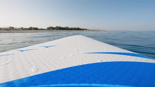 Stand Up Paddle Board in the Ocean