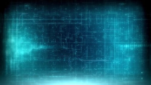 Coded Scan And Digital Darkness Abstract Background