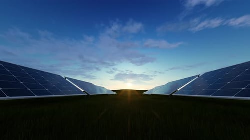 Solar Panels Farm