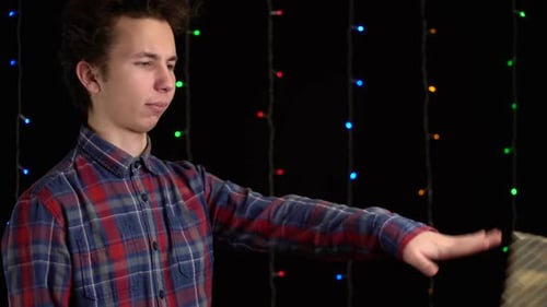 Young Adult Receiving Unwanted Birthday Gifts