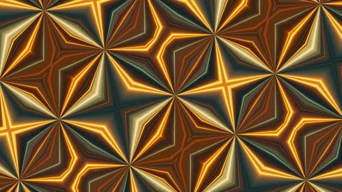 Yellow cartoon loop background