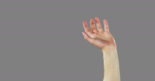 Primer plano de las manos haciendo gestos