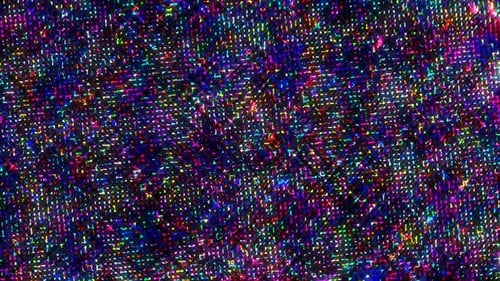 Colorful Digital Noise Glitch Seamless Background