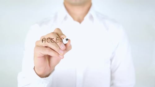 Writing Accessibility Optimization on Clear Surface