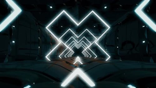 Cross Tunnel Background