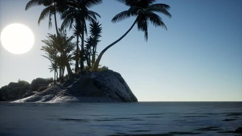 Tropical Island of Maldives