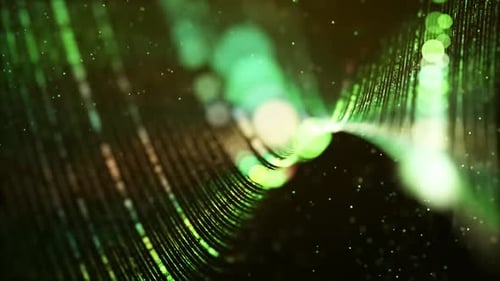 Background Green Motion Graphics Animated Background