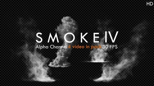 Realistic Animated Smoke and Steam VFX Elements