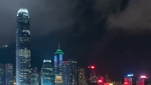 Buildings Lights City At Night