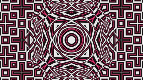 Chaotisch wechselnder abstrakter Hintergrund VJ Loop 02