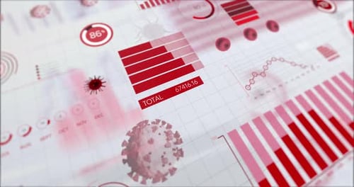 Coronavirus statistical data processing