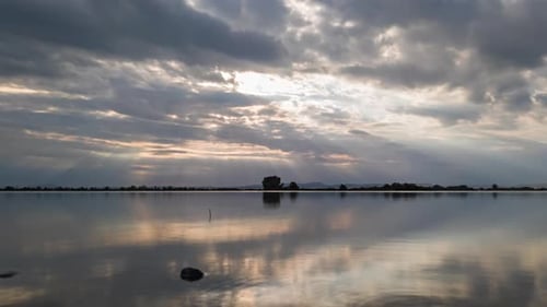 Clouds Timelapse Background