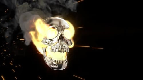 Alpha-Übergang von Skull On Fire