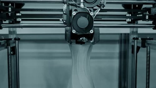 3D-Drucker funktioniert