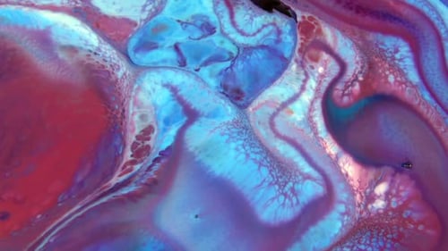Color Explosion Abstract Vivid Art Painting Texture