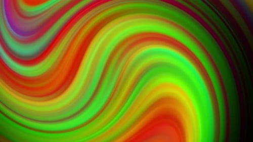 Vibrant Abstract Fluid Color Swirls Motion Background