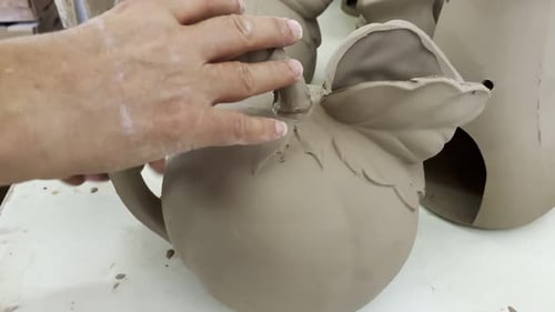 Working In A Ceramic Workshop 19