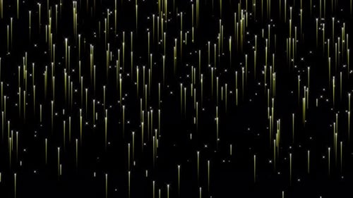 Futuristic Digital Light Streaks Background Loop