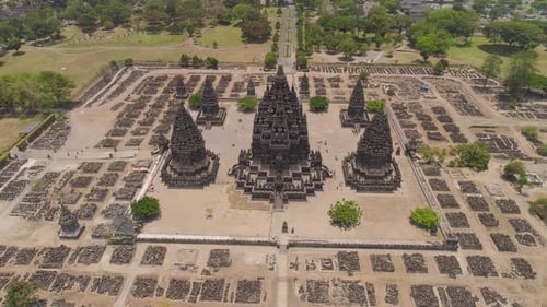 Temple Prambanan, Java, Indonésie