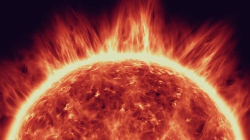 Epic Sun Surface Flare Prominenz Sonnensystem