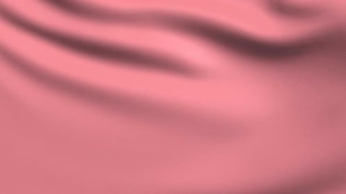 Waving Pink Fabric Cloth Seamless Loop Background