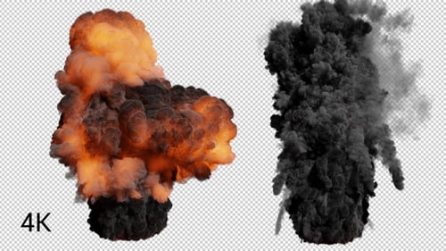Vulkan-Explosion 4K