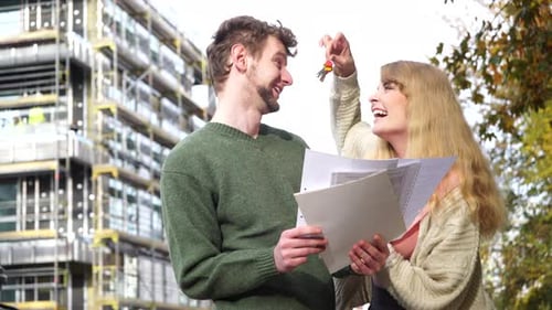 Couple Buy New Home